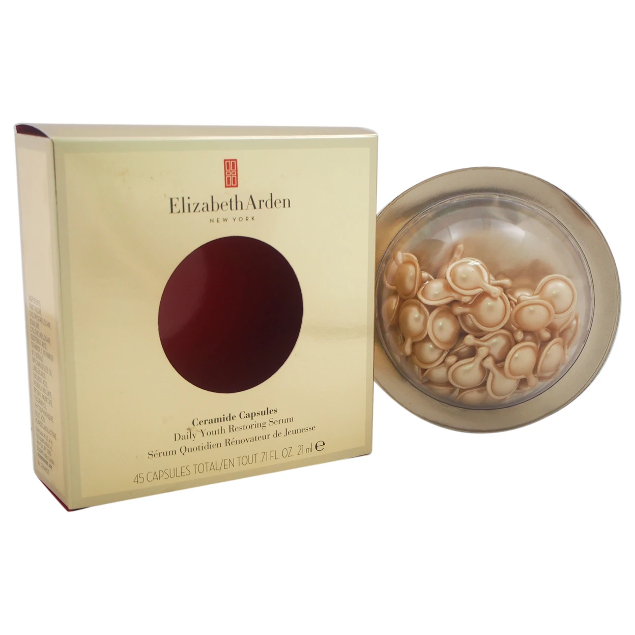 Ceramide Capsules Daily Youth Restoring Serum by Elizabeth Arden for Women - 45 Count Capsules