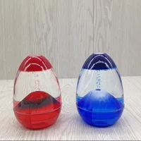 Movement Liquid Hourglass Creative Volcano Oil Sandglass Home Decor Craft Glass Ornaments Sand Timer Christmas Valentine