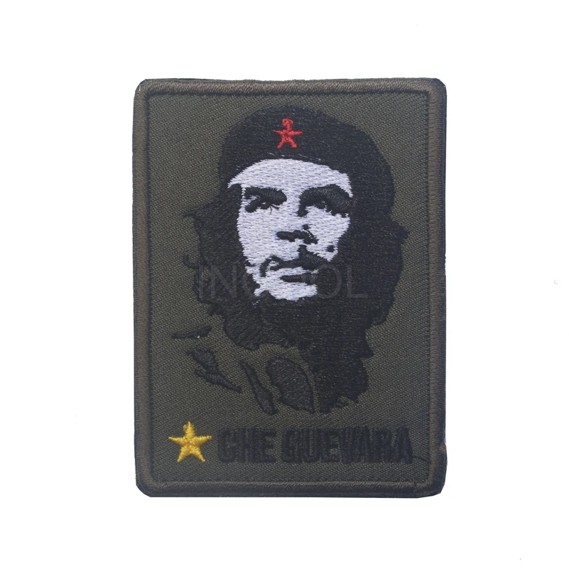 

Che Guevara Embroidery Patch Morale Patch Tactical Applique Emblem Combat Badges Freedom Embroidery Patches Appliques