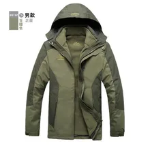 Original Men Women jackets 3 in 1 Outdoor Windbreaker Camping Hiking coats jaqueta for men bomber jackets waterproof Windproof