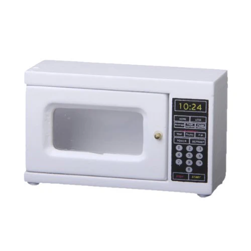 

Microwave 1: 12 Scale miniature for doll house (white)