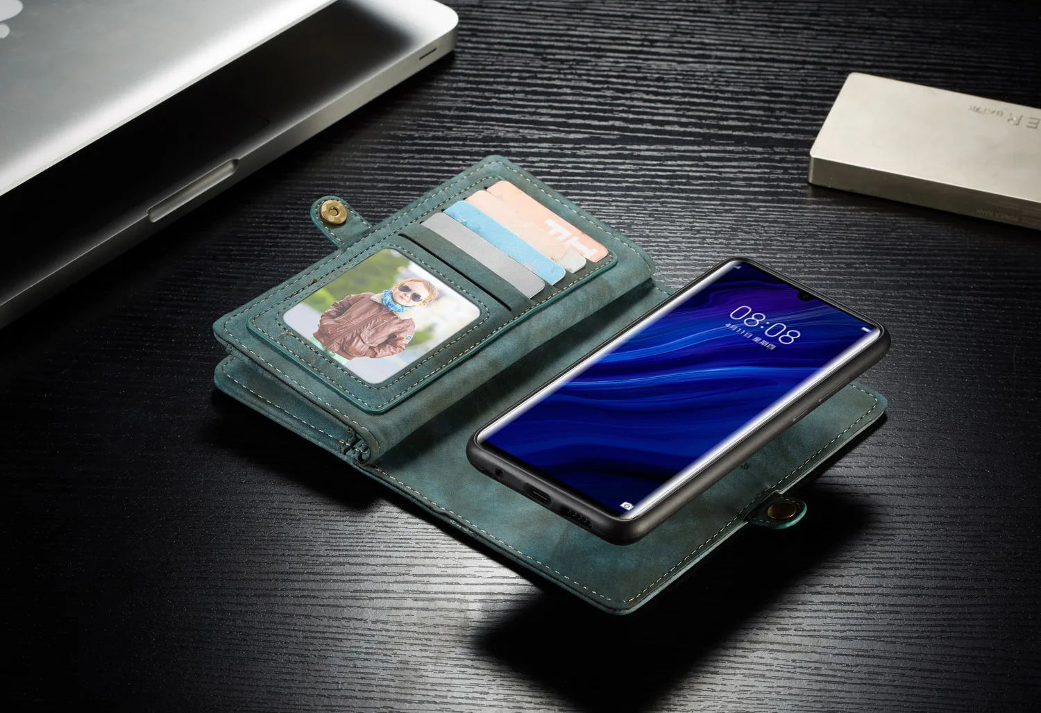 CaseMe Магнитный кошелек чехол для huawei Коврики 20 P20 P30 Pro Чехол-книжка со съемным коровьей кожи для P20 P30 Lite Коврики 20 чехол для телефона