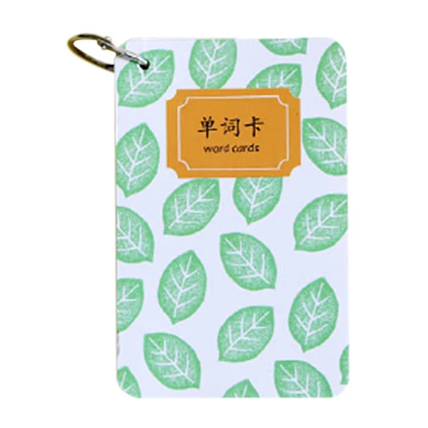 

PPYY NEW -1pcs Portable Sheets Cute Card Pattern Word Memo Pad Office Office Chancery Mini Pocket Notebook,green