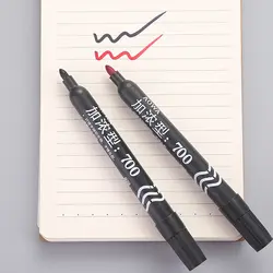 Классический красный/черный масло чернила писать плавно маркером быстросохнущие постоянный логистики офисный Маркер ручки детская