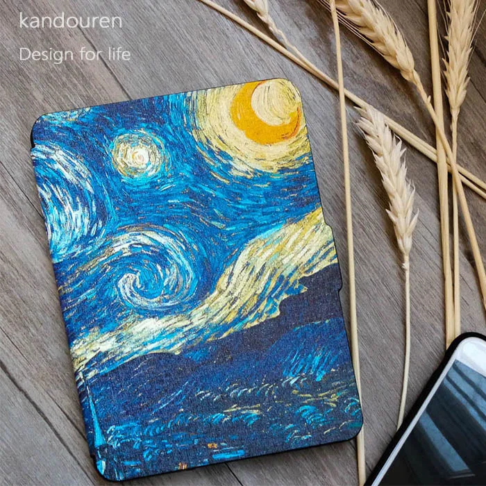 Kandouren Case for Kindle Paperwhite Van Gogh Design skin ...