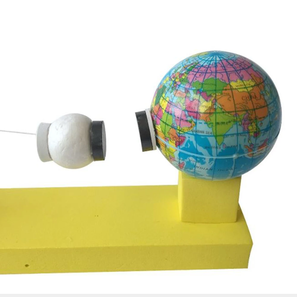 DIY земля Луна гравитационная география Модель Дети научный эксперимент Обучающие игрушки наборы детские развивающие игрушки