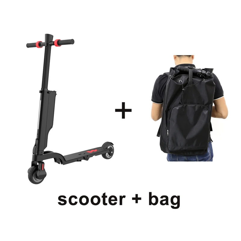 Flash Deal 5.5inch electric folding ebike hoverboard skateboard Bluetooth APP scooter Removable battery give a backpack 1