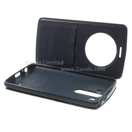 Roar Korea Noble Quick Circle Leather Flip Cover for LG G3 D850 D855 LS990 - Navy