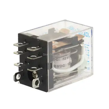 

JQX-13F AC 110V AC 220V Coil 8 Pin DPDT Green LED Indicator Power Relay 5A 240VAC 28VDC