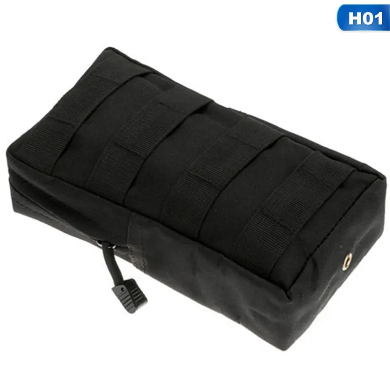 Bolsa de la cintura al aire libre bolsillos tácticos cremallera paquete unido bolsa mochila de Camping
