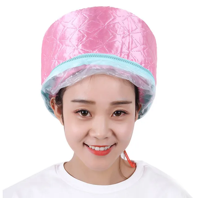 thermal Hair Mask Heating Cap film hot hair Baking Oil Cap Electric