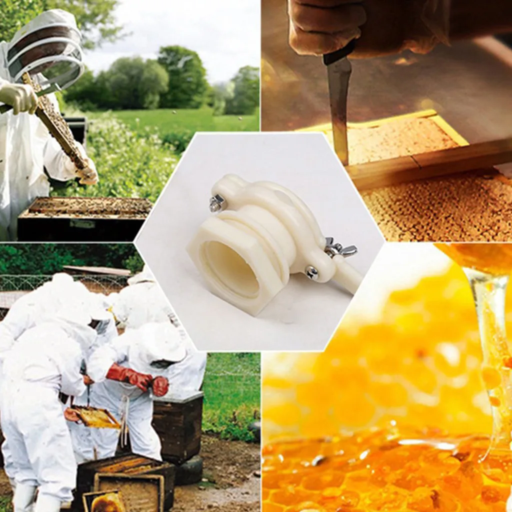 

Plastic Bee Honey Tap Gate Valve Beekeeping Extractor Bottling Tool