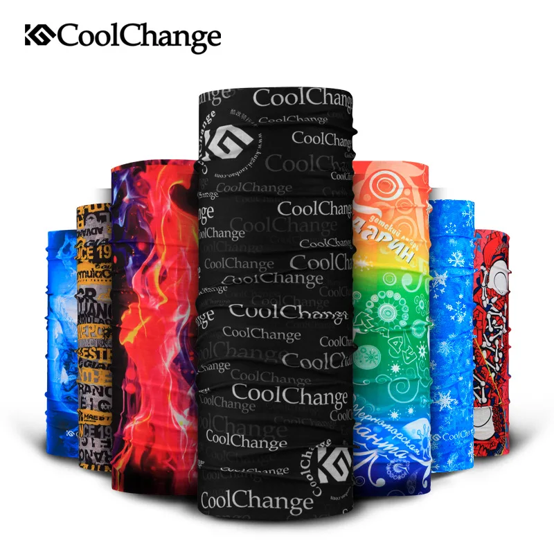 Coolchange ماجيك الدراجات أغطية الرأس كاب موتو الدراجة تزلج الفم الوجه Traninning قناع دراجة عصابات ركوب وشاح الرياضة قناع