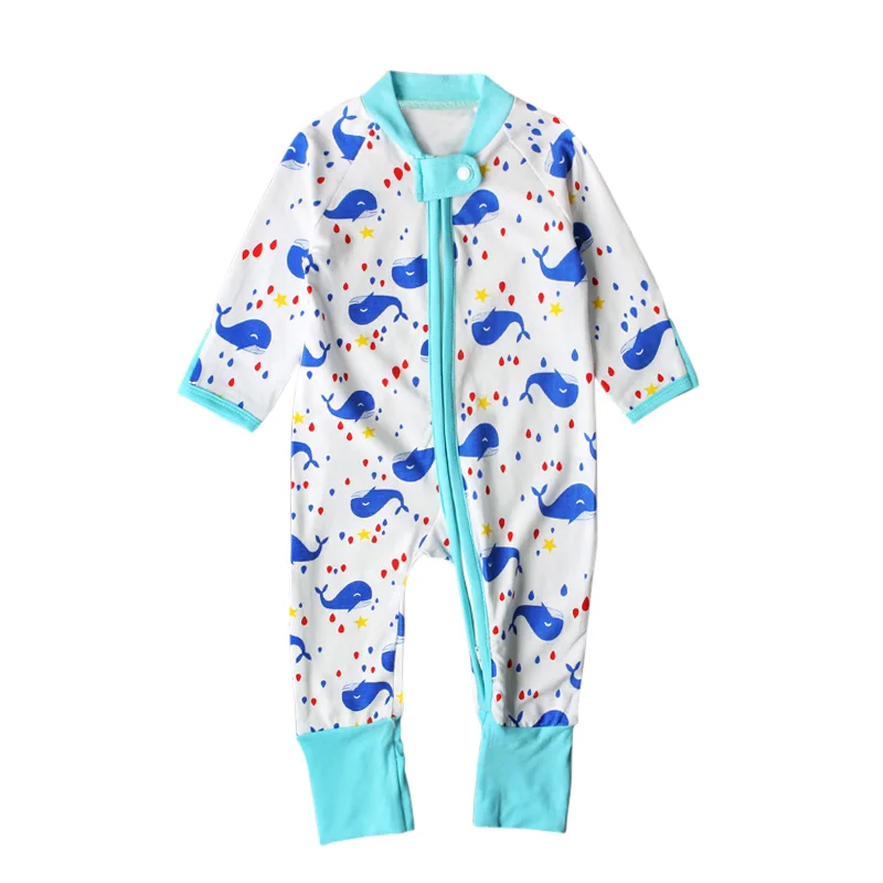 New Brand 1 4 Years Children Baby Corset Cute Set Baby Animals Whales