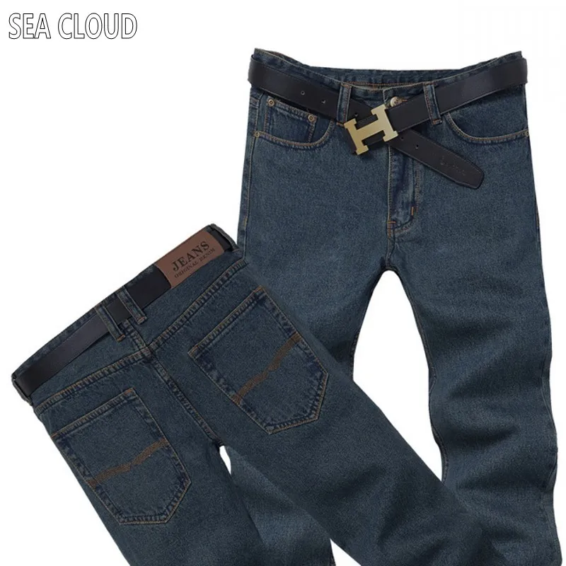 Размера плюс 8xl 4xl 6xl 48 50 52 мужские брюки в стиле хип-хоп хлопковые топы черные синие длинные брюки мужские брендовые длинные джинсы