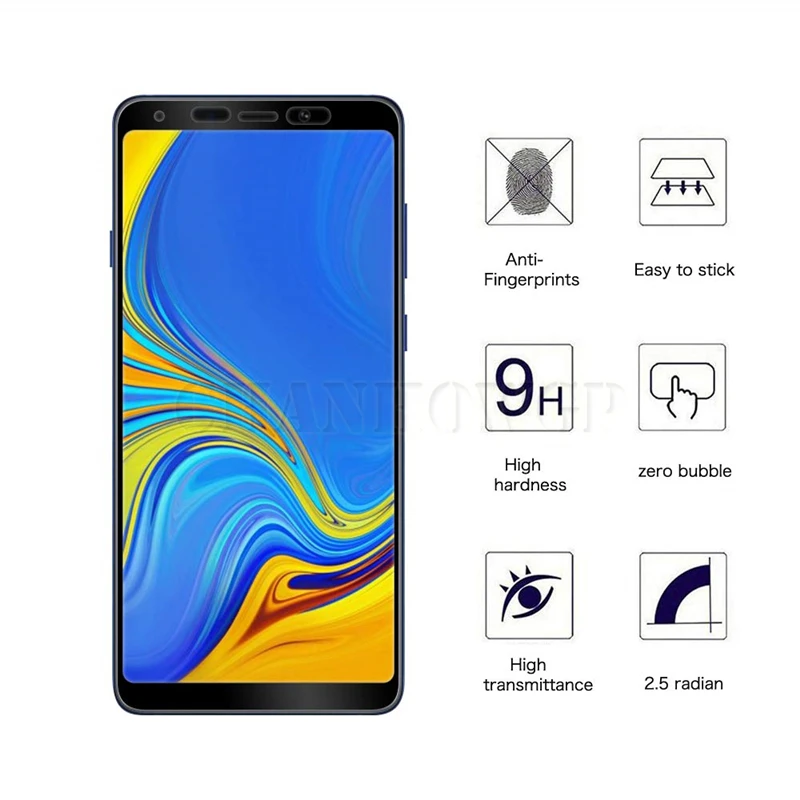 Full Cover Tempered Glass For Samsung Galaxy A9 2018 A9 Star Pro A9s Screen Protector For Samsung A9 2018 SM-A920 A9200 A920F 04