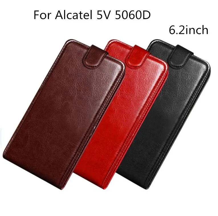 

Soft Silicone Wallet Coque Cover For Alcatel 5V 5060D 6.2'' Filp Stand PU Leather With Card Holder Phone Bag Cases