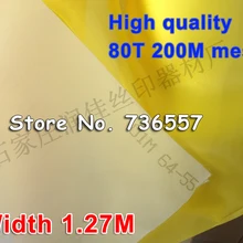 3 ярдов из полиэстера для трафаретной печати сетки 80 T* 127 см(50,") Хорошее качество с быстрой доставкой