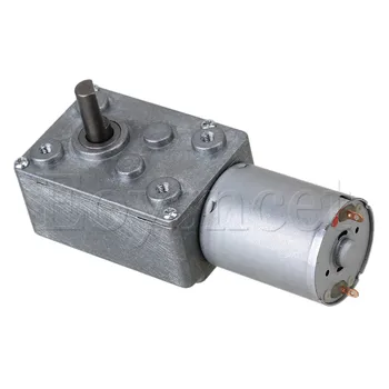 

12V 120rpm Worm Turbo Gear Motor Right Angle Gear DC Motor Metal