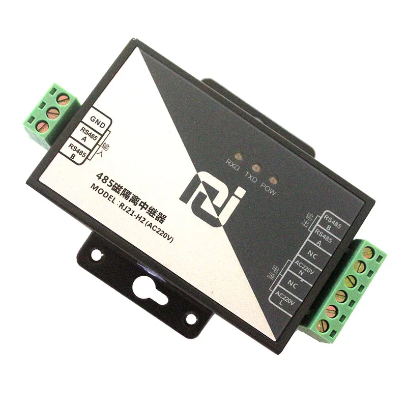 485 repeater magnetic isolation industrial grade anti-interference signal amplifier high voltage version AC220V | Инструменты