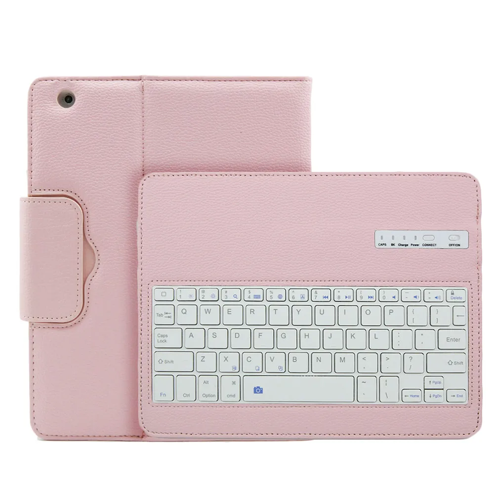 Беспроводной Bluetooth клавиатура чехол для iPad 2/3/4 9 7 дюймов из искусственной кожи с