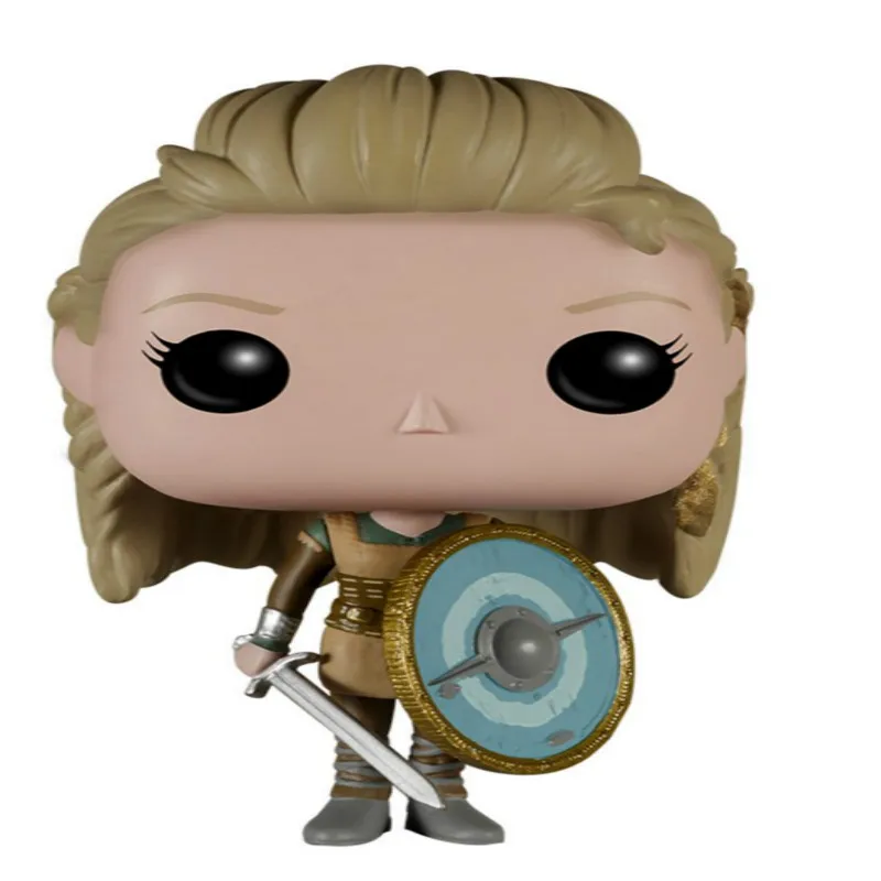 Pop Vikings 178 # LAGERTHA 177 RAGNAR LOTHBROK фигурка украшение Высокое качество Коллекция фигурок