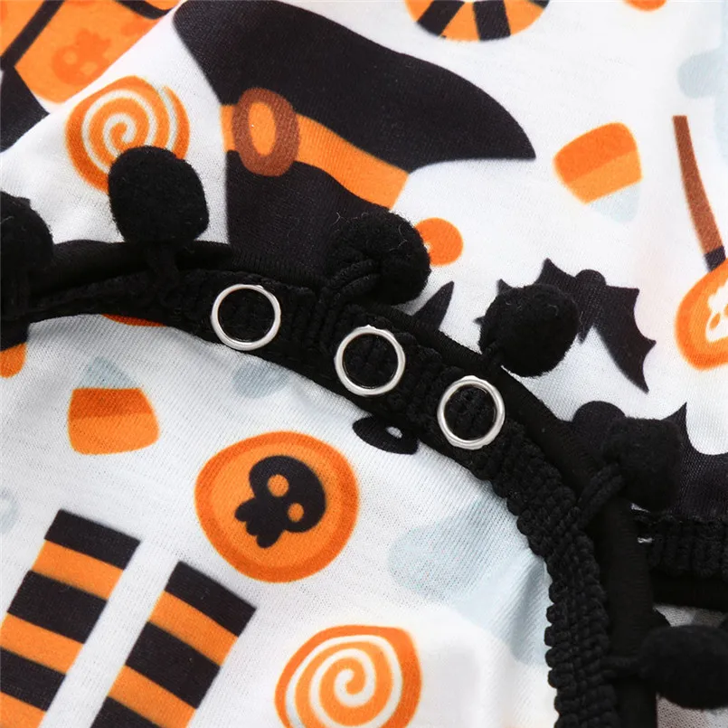 Baby Clothing Infant Toddler Baby Boys Girls Cartoon Romper Jumpsuit Halloween Costume Outfits romper do beb menina #15O19 (8)