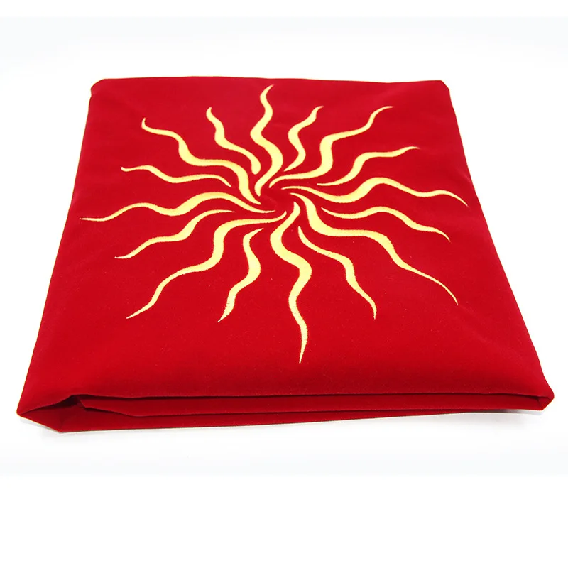 80x80cm tarot tablecloth wicca sun,pentacle velvet tarot cloth board game play mat Accessories embroidery table cover 80x80cm tarot tablecloth wicca sun,pentacle velvet tarot cloth board game play mat Accessories embroidery table cover