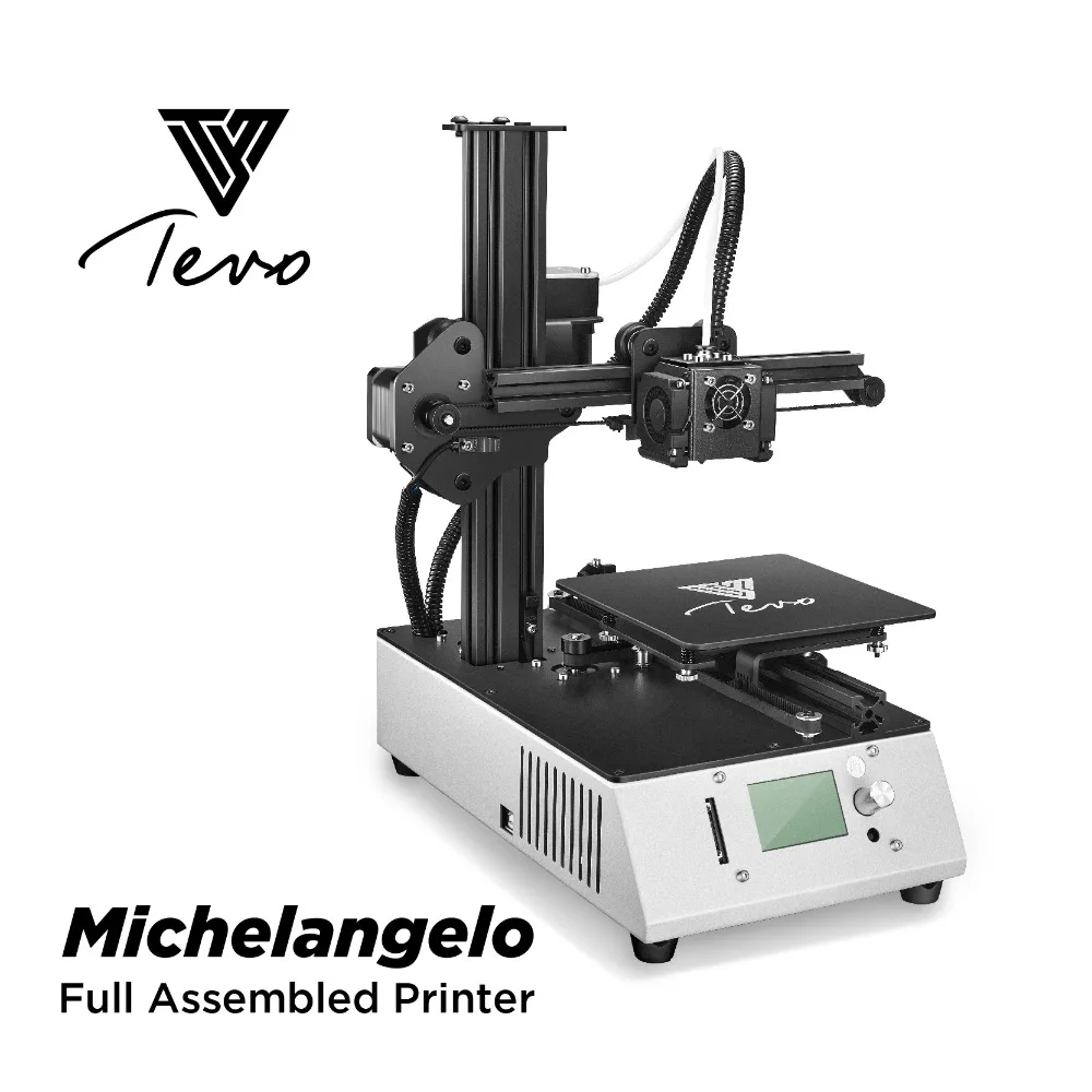 buy TEVO Michelangelo 3D Printer Kit Full Assembled Metal High Precision Impresora 3D Printing Machine with Titan Extruder
