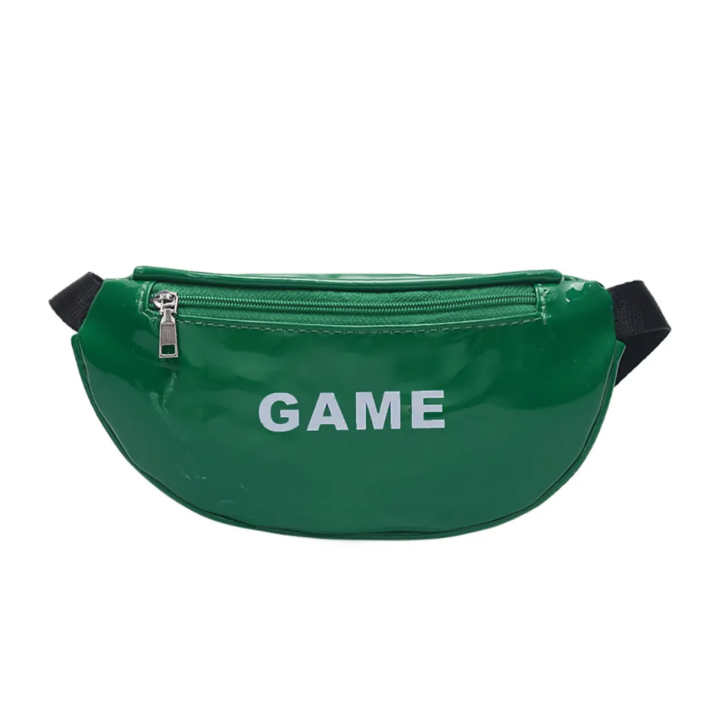 Женская поясная сумка; модная сумка через плечо с карманом на груди для женщин; модная сумка marsupio donna - Цвет: Green
