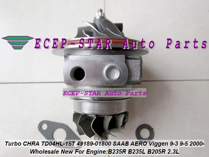 Турбо картридж для SAAB AERO Viggen 9 3 5 B235R B235L B205R 2.3L бесплатная доставка ядро CHRA 49189