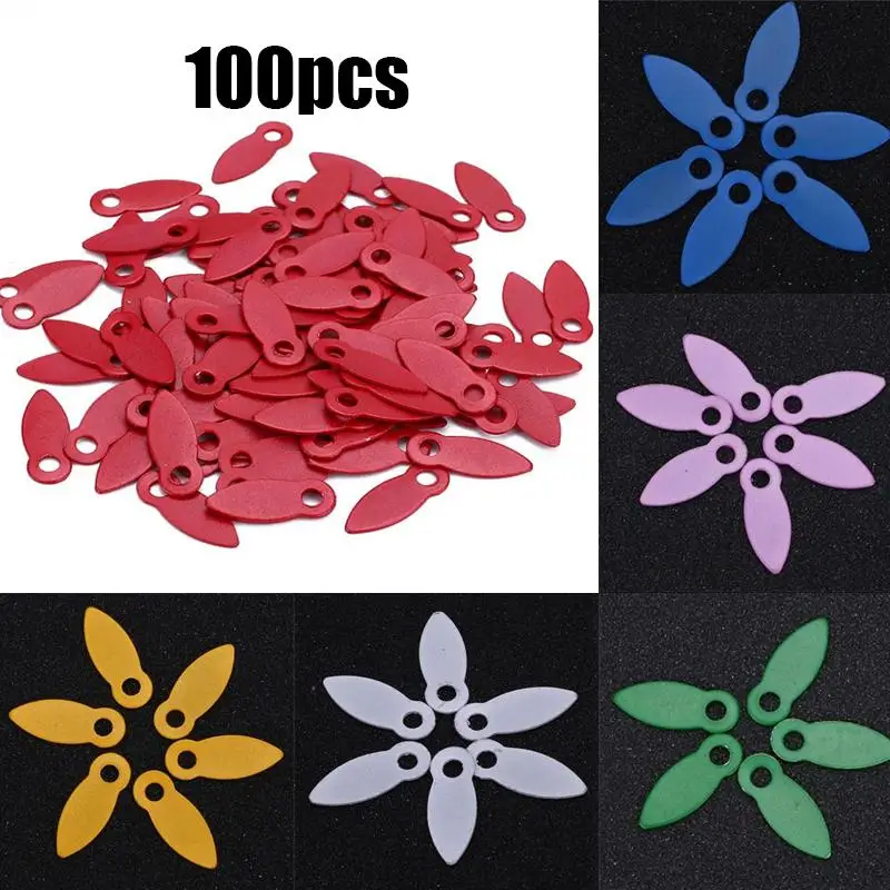 

100PCS DIY Rotating Brads Scrapbook Photo Frame Decoration Accessories Pointed Metal Sheet Decorative Nails Drop shipping