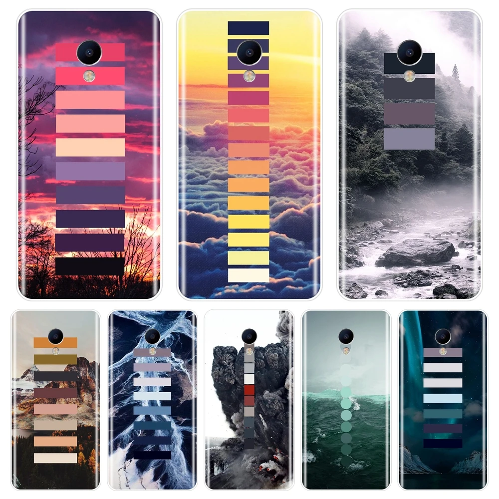 Задняя крышка для Meizu M2 M3 M5 M6 Note Мягкая силиконовая задняя M3S M5C M5S M6S M6T|Бамперы| |
