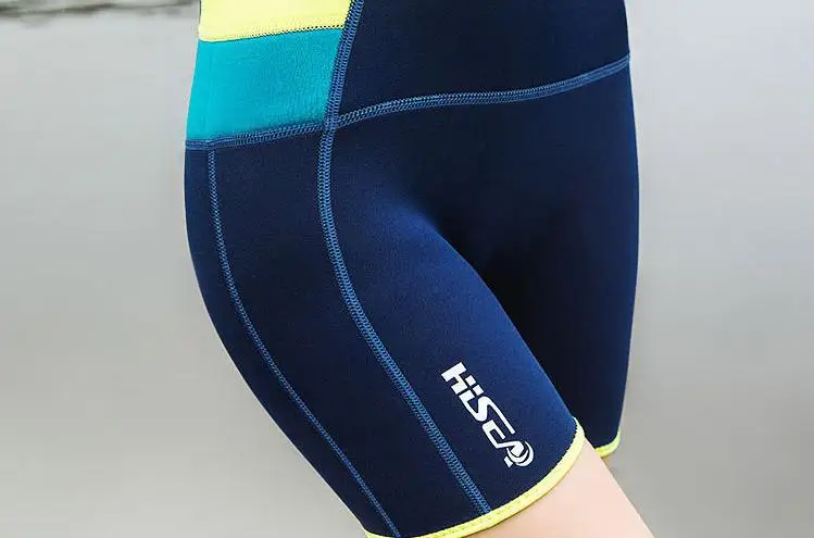 1,5 мм Анти-УФ тонкий гидрокостюм для дайвинга женские с длинным рукавом Короткие плавающие женские водолазные костюмы серфинг купальный