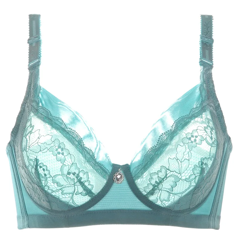 

Transparent Ultra Thin Bras for Women Lace Lingerie Crop Tops Sexy Bralette Plus Size Brassiere Girl Intimate Underwear Bh DeepU