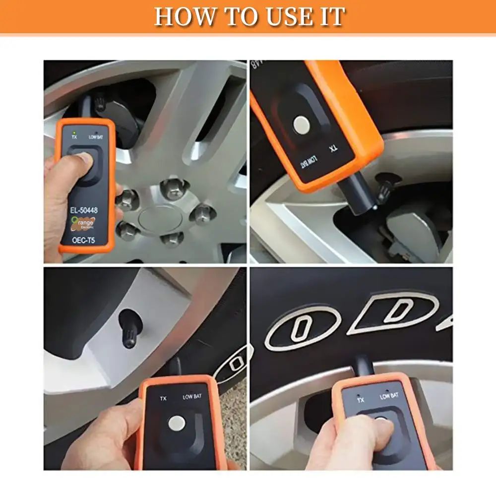 Qeepei EL-50448 Авто датчик давления в шинах TPMS Relearn активация инструмент для GM серии автомобиля 2006