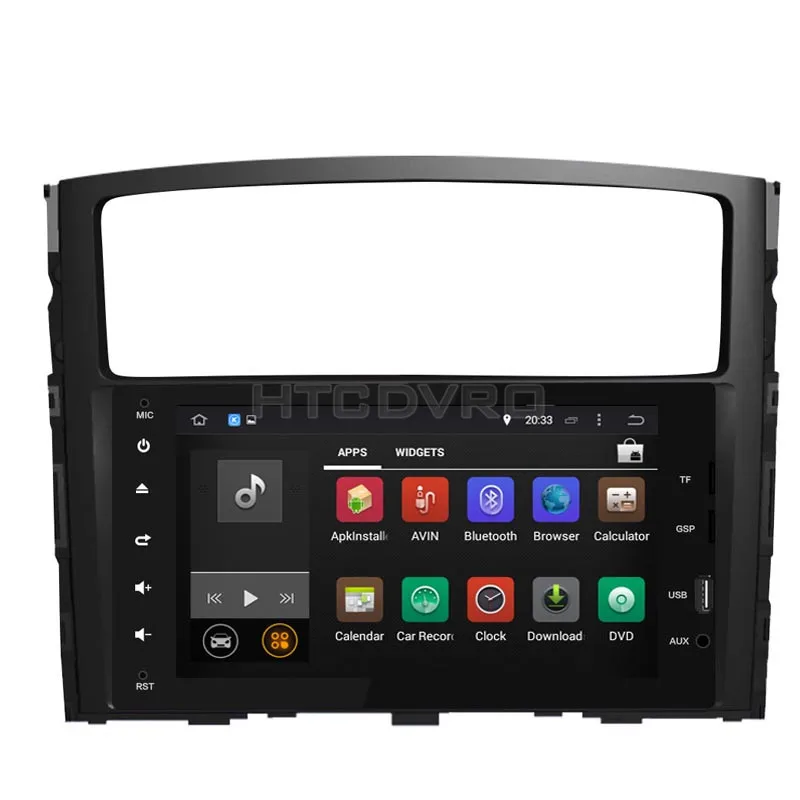 Cheap YMODVHT 8inch Octa Core 4GB+32GB Android 9.0 Car DVD Player for Mitsubishi Pajero V97 2006-  Radio Stereo GPS Navigation 1