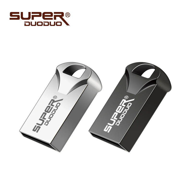 Супер мини металлический usb флэш накопитель 64 ГБ 32 16 8 4 портативный 128 Гб карта