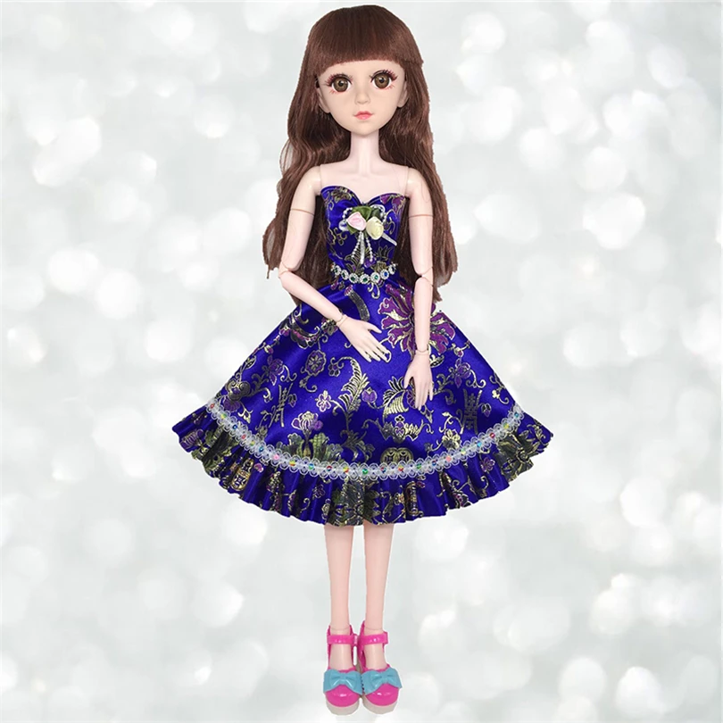 1/3 60 см BJD куклы с одеждой платье принцессы 21 подвижная шарнирная кукла игрушка