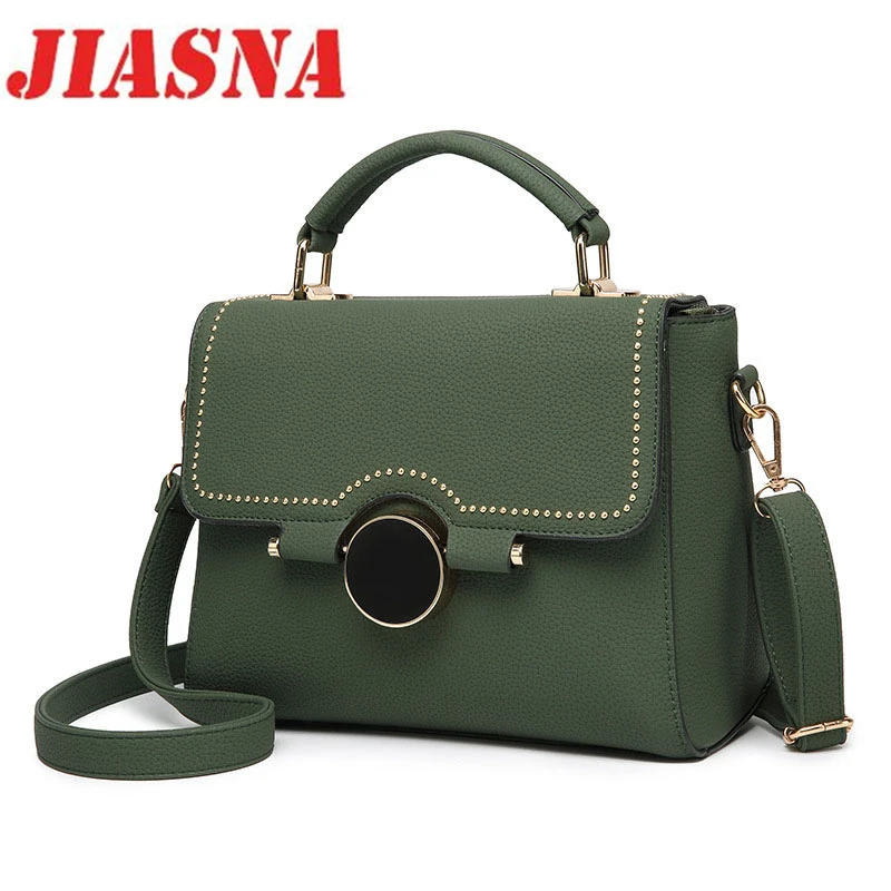 

JIASNA Women European and American Style Fashion Handbags Ladies Shoulder Bags 2017 Baobao Versatil Bag Famous Brands