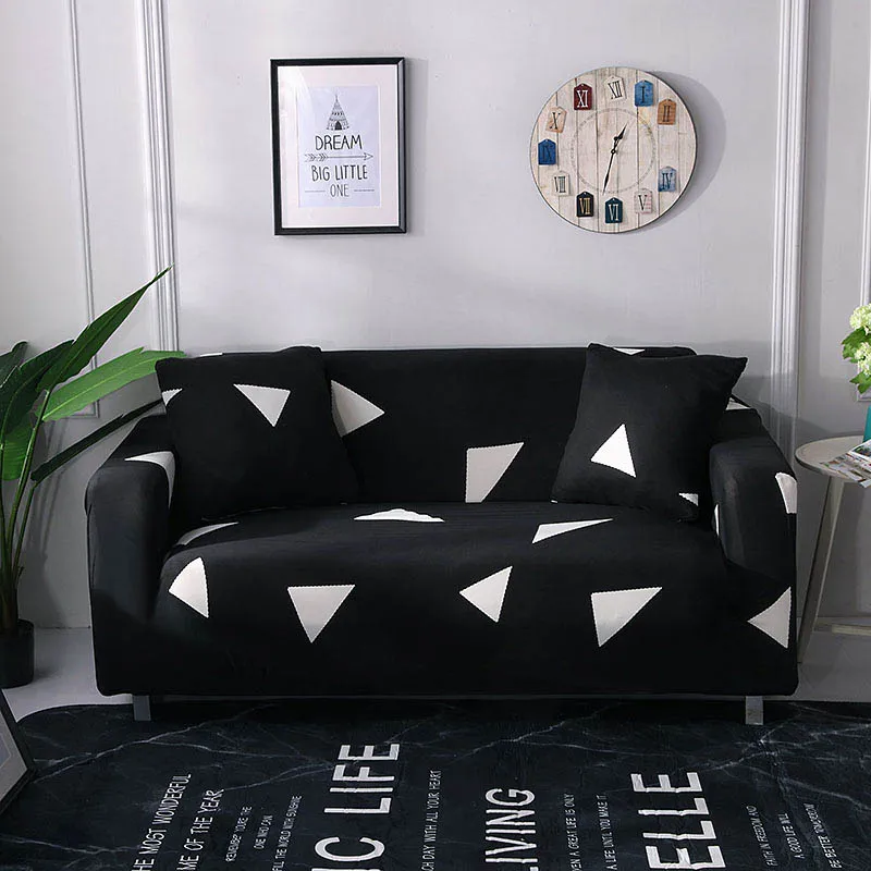 1/2/3/4-seater Nordic Стиль для диванов хлопок эластичный диванных чехлов для Гостиная чехол для дивана стул угловой ssectional для диванов - Цвет: Color23