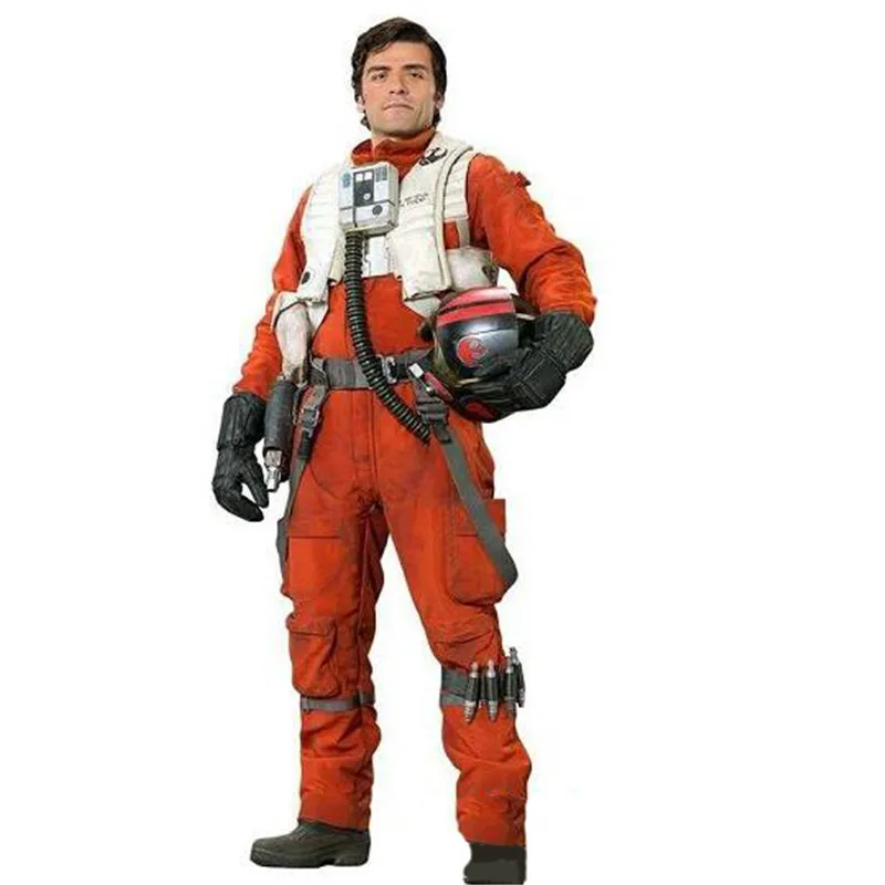 Костюм X-Wing Rebel Fighter, только для пилота, белый жилет, Звездные войны