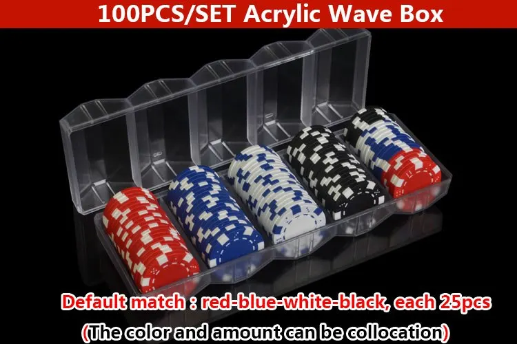 100pcs wave box