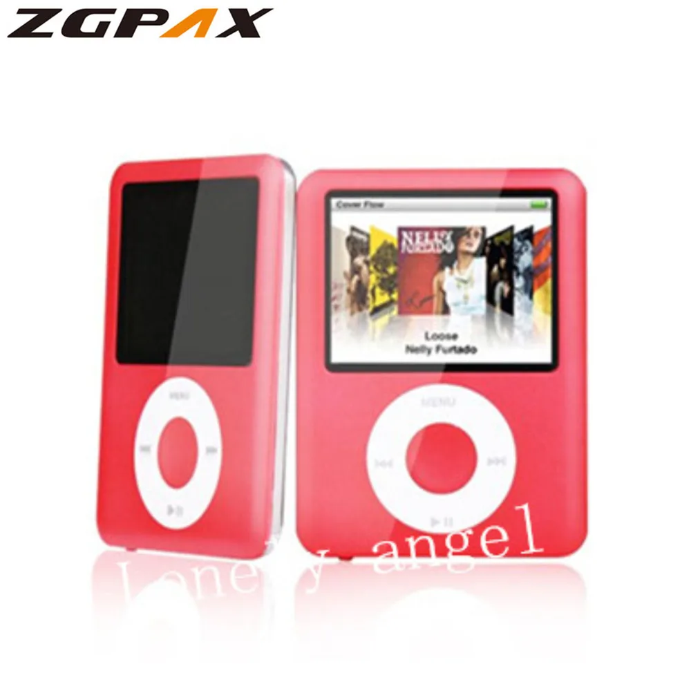 ZGPAX 4 ГБ 8 ГБ 16 ГБ 32 ГБ тонкий 1," lcd 3th MP3 MP4 плеер mp3 плеер, Музыка Видео, Фото просмотра, электронная книга