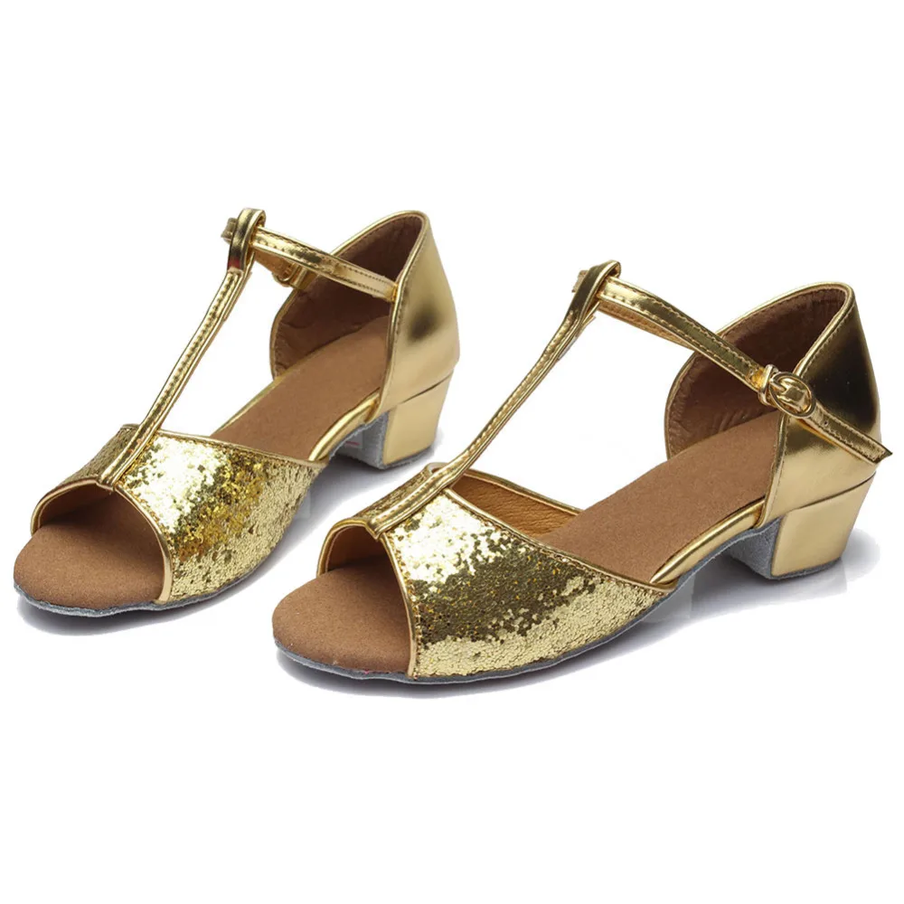  children dance shoes Kids child girl's latin /modern/ Sneakers dance shoes Girls Shoes Ballroom Sal