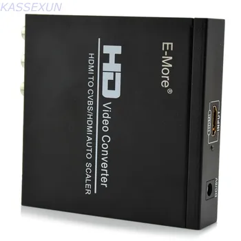 

CVBS auto scaler from HDMI , support PAL/NTSC HDCP protocol, convert HDMI to CVBS/HDMI, Free shipping