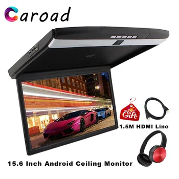 

Car Monitor Android 6.0 15.6 Inch IPS Capacitive Screen Roof Mount Monitor WIFI/HDMI/USB/SD/FM/Bluetooth/Speaker MP5 Car Display