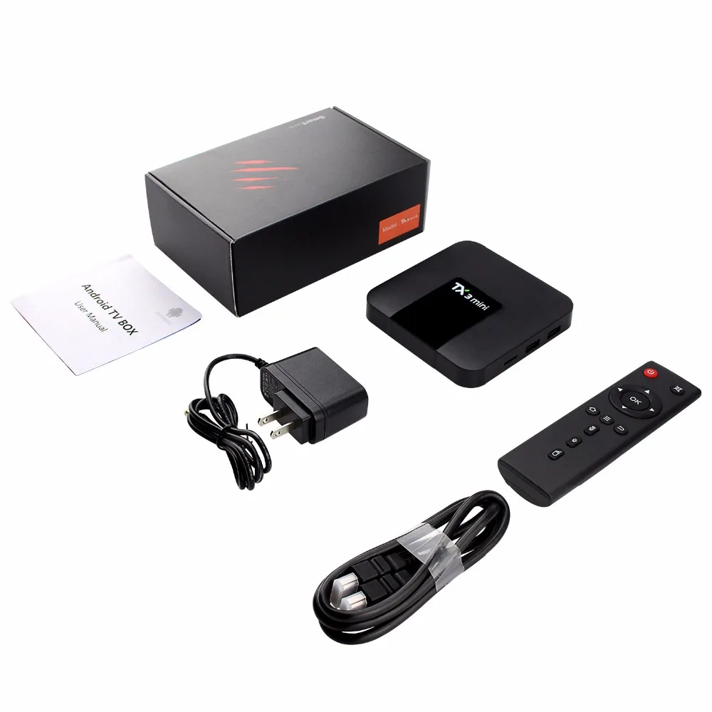 Gotit TX3 мини 2GB16GB Android 7 1 TV BOX Amlogic S905W четырехъядерный Suppot H.265 4 K 2 GHz WiFi Smart IPTV Box|iptv box|tv