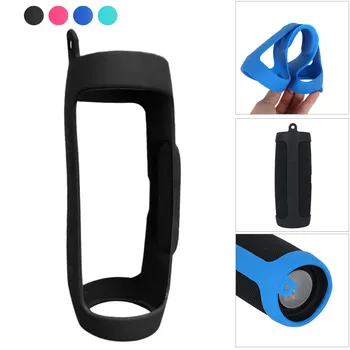 

Speaker Silicone Case For JBL Charge4 Bluetooth Speaker Portable Mountaineering Speakers Case Drop Shipping 0311#2