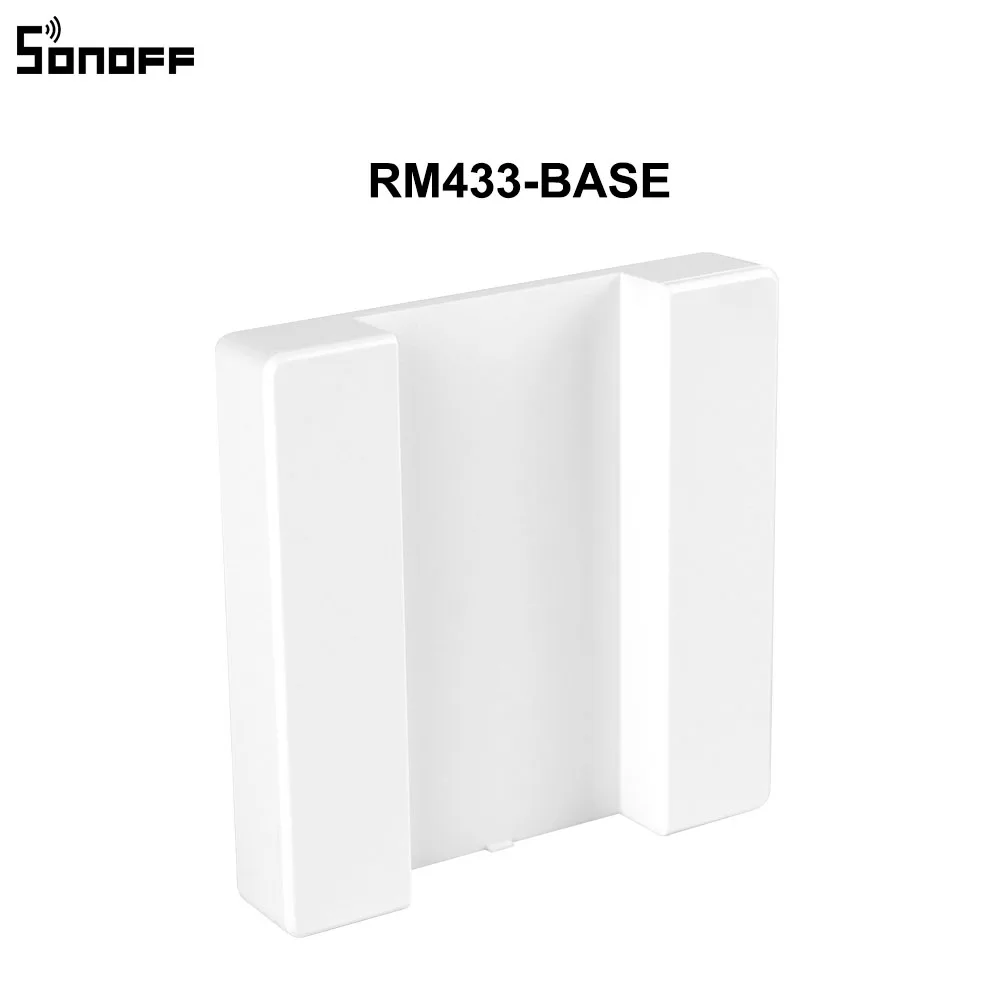 SONOFF RM433 8 ключей многоцелевой пользовательский 433 МГц RF пульт дистанционного управления работает с SONOFF RF/Slampher/4CH Pro/TX серии/RF мост - Цвет: RM433-BASE
